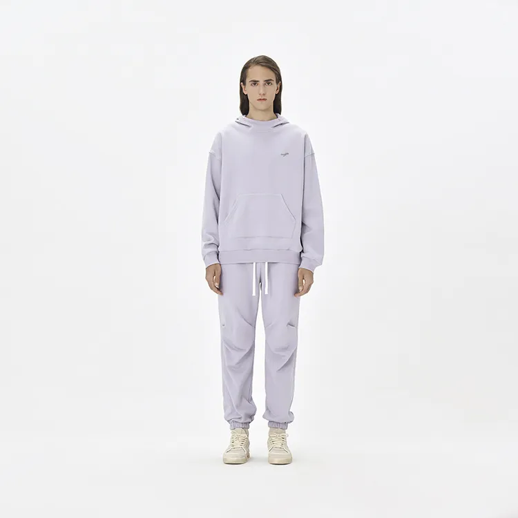 The Last Redemption Knitted Sweatpants Unisex Light Purple-2