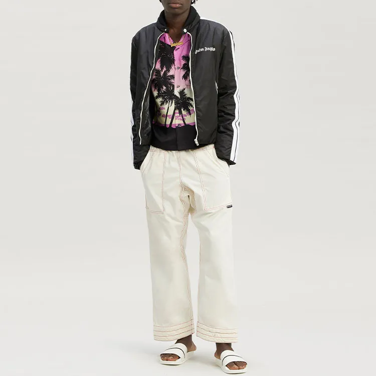 PALM ANGELS Lightweight Puffer Track Jacket-1