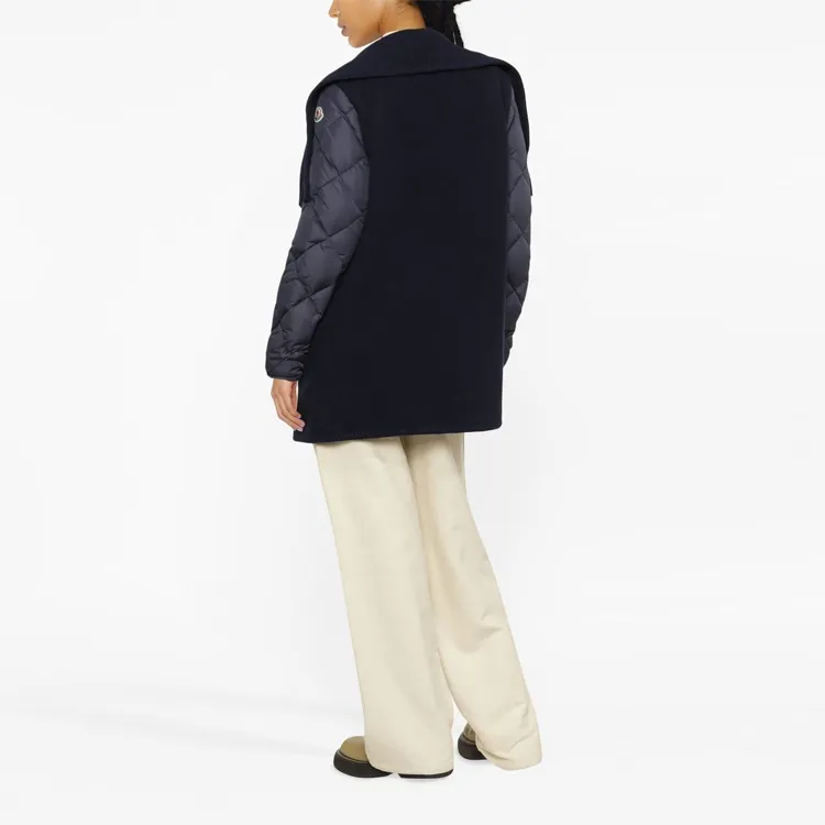 Moncler Cloaks Women's Navy-3