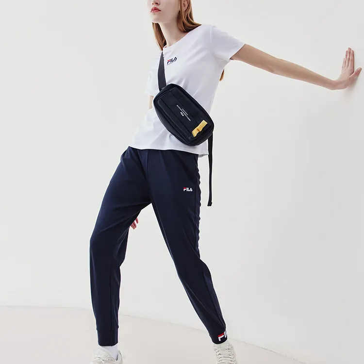 FILA Knitted Sweatpants Women's Ultramarine Blue-2