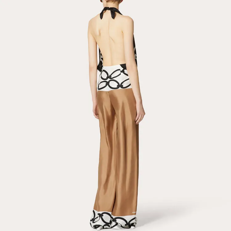 Valentino Surfaces Spring 2023 Women's Jumpsuit Women's Brown-2