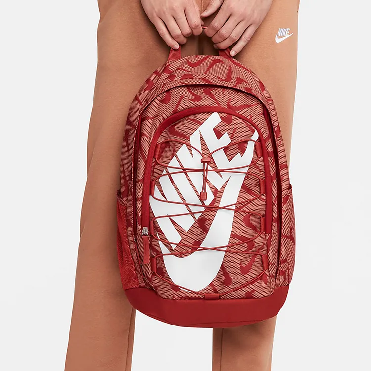 Nike Hayward Polyester Backpack Regular Unisex Cinnabar/White-5