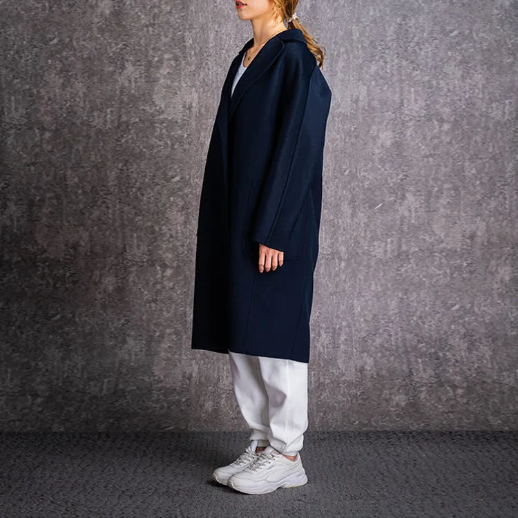 MaxMara Velvet Jackets Women's Marine Blue-3