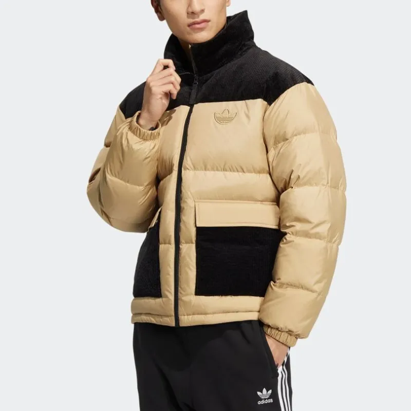 Adidas Originals STREET DOWN Down Jacket Men's Brown-1