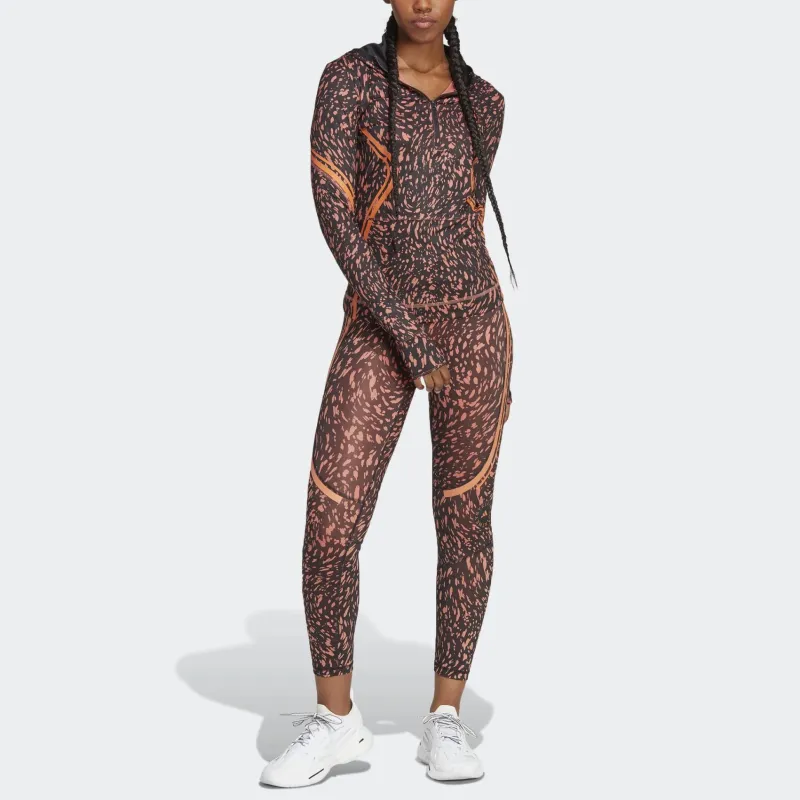 Adidas Free Shipping With AdiClub Adidas By Stella McCartney TruePace Printed Running Leggings-1