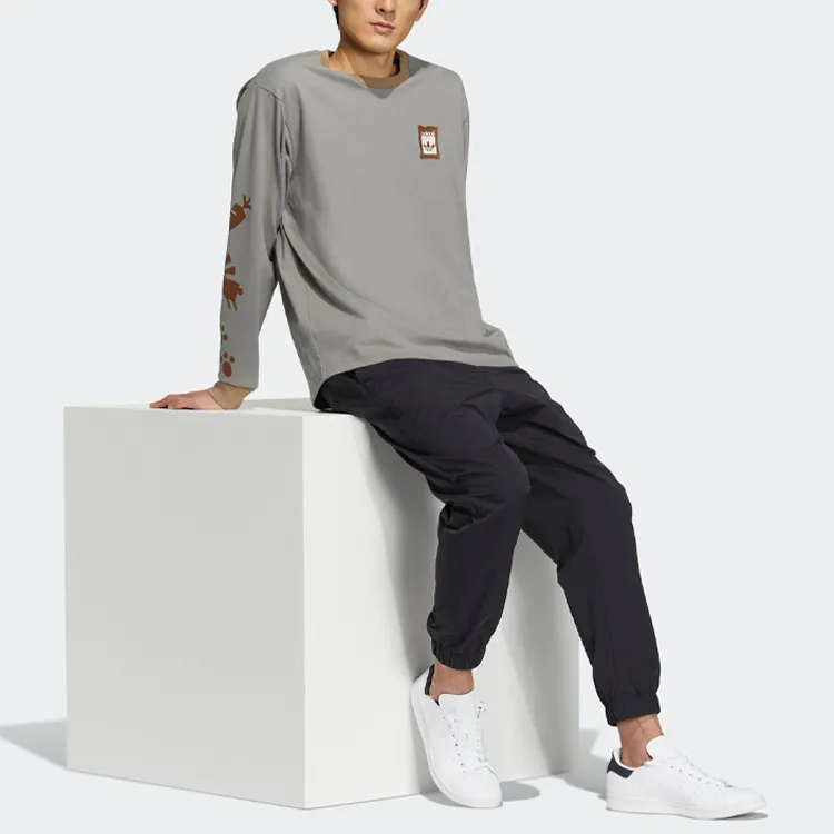 Melting Sadness X Adidas Originals T Shirts Unisex Earth Umber-2