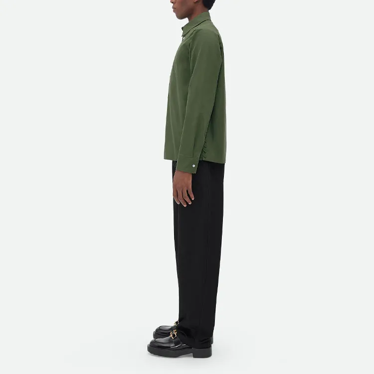 Bottega Veneta Shirts Men Green-3