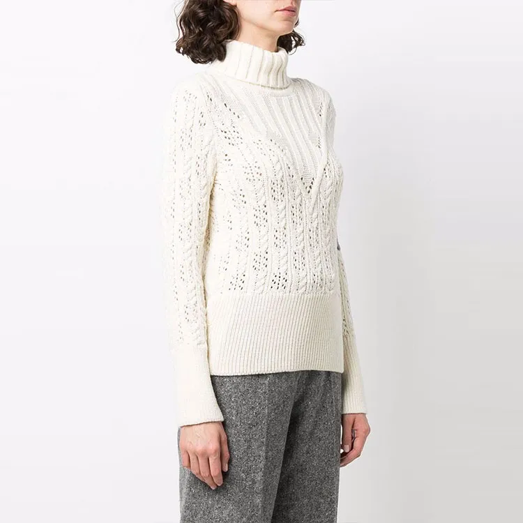 THOM BROWNE Sweaters Women's White-3