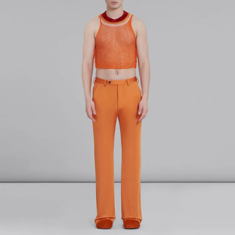 MARNI Tank Tops Men Orange-1