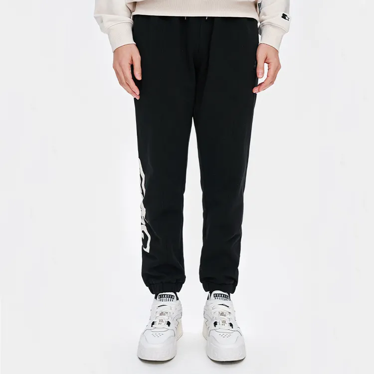 STARTER Knitted Sweatpants Unisex Black-2