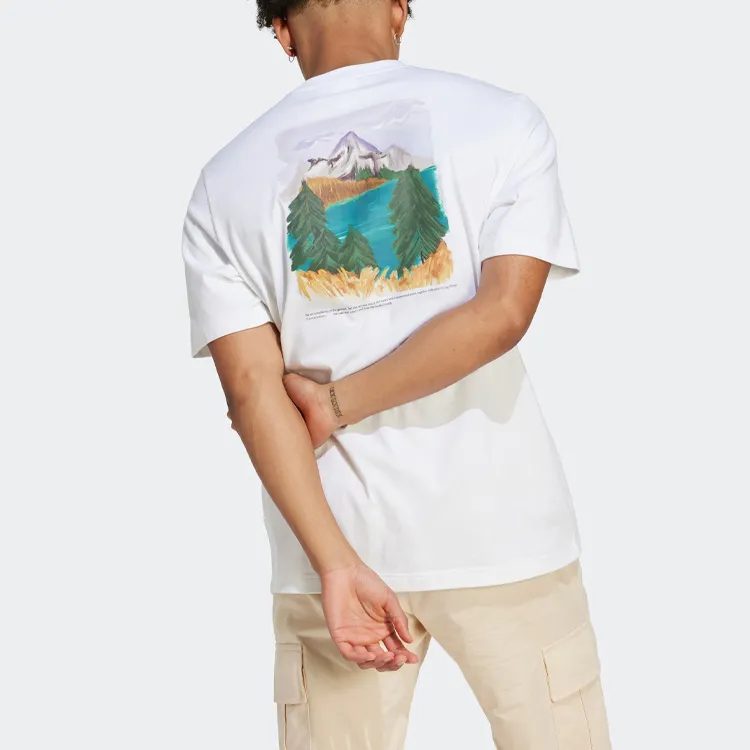 Adidas Originals T Shirt Men's White-3