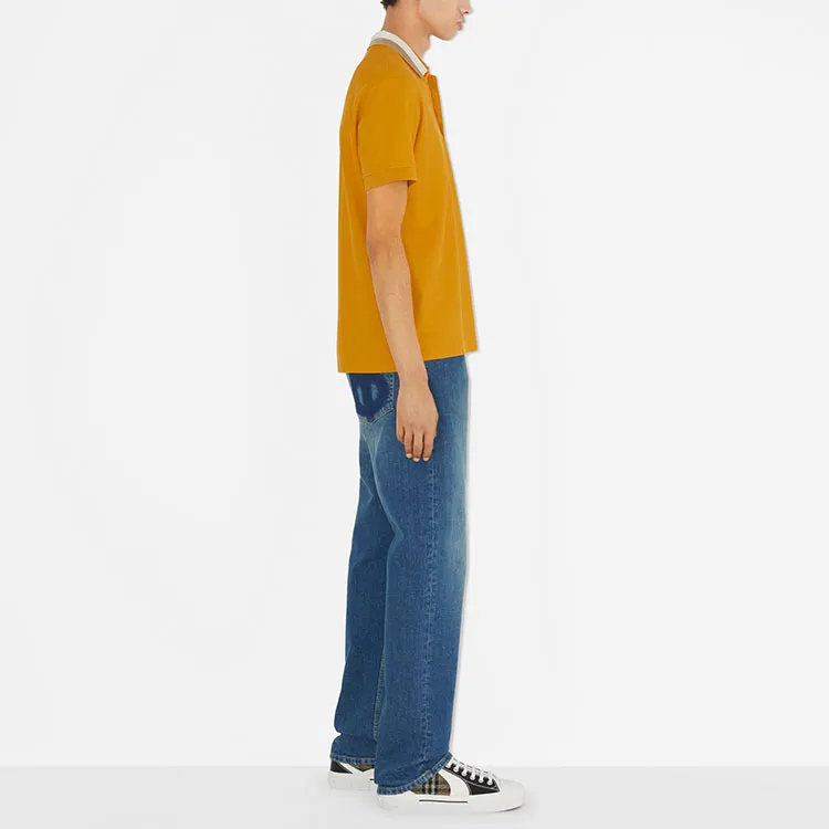 Burberry SS23 Polo Shirt Men's Yellow-4