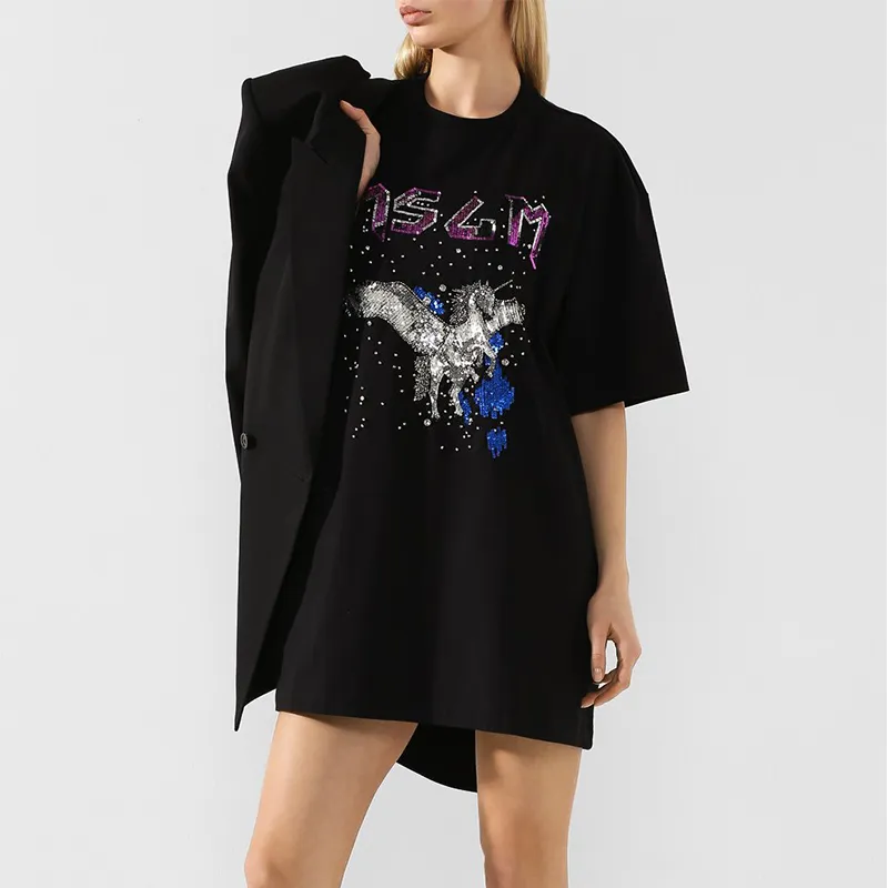MSGM T Shirts Women's Black-4