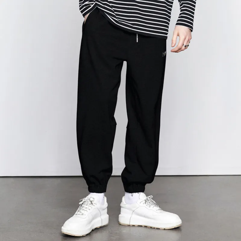 Lilbetter Knitted Sweatpants Men's Black-4