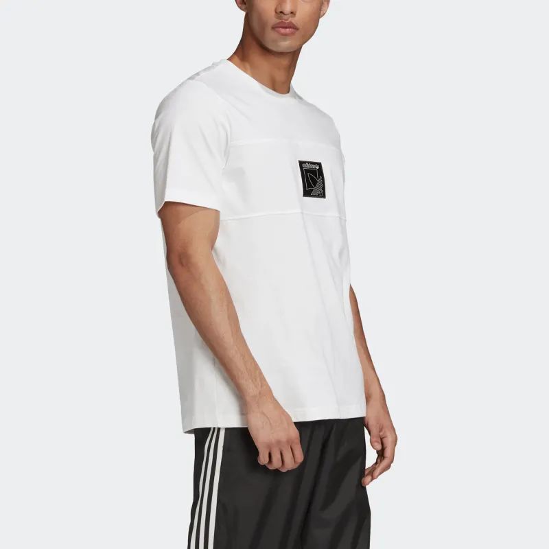 Adidas Originals T Shirts Men White-4