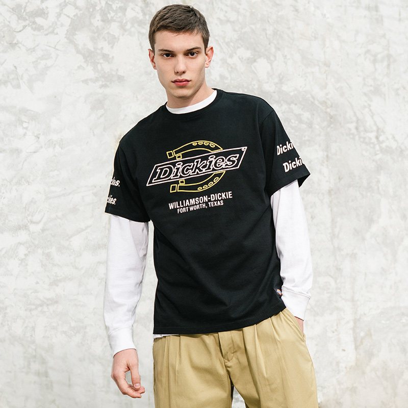 Dickies T-Shirts Men Black L - POIZON