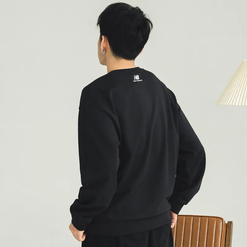 New Balance Sweatshirt Unisex Black-3