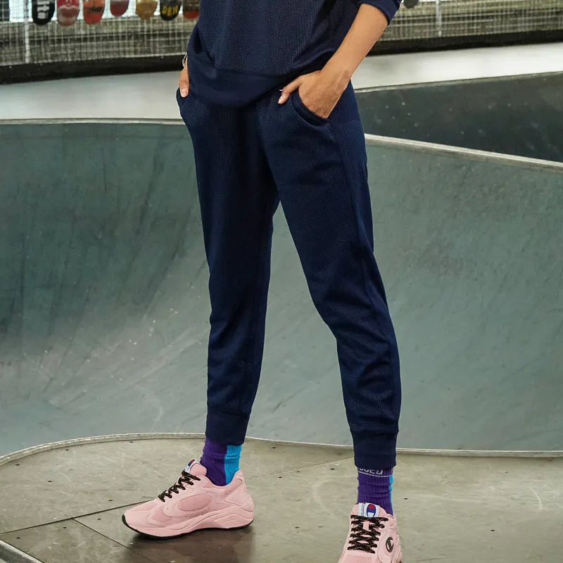 Champion Harem Pants Sports Pants Japan Version Women's Navy Blue-3