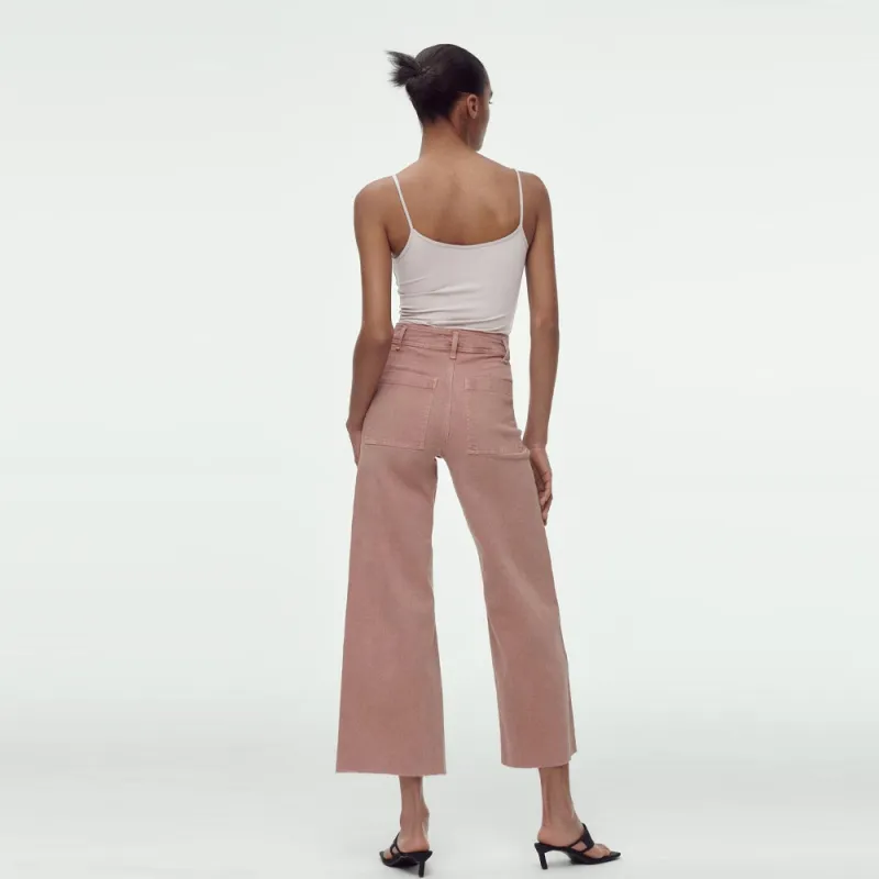 ZARA Jeans Women's Earth Gray Pink-2