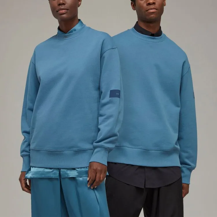 Y-3 Logo-print C-neck Sweatshirt-2