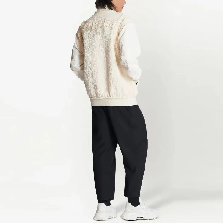 BALMAIN Jackets Men Gray White-2