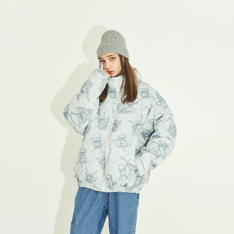 HARSH AND CRUEL Puffer Jackets Unisex-5