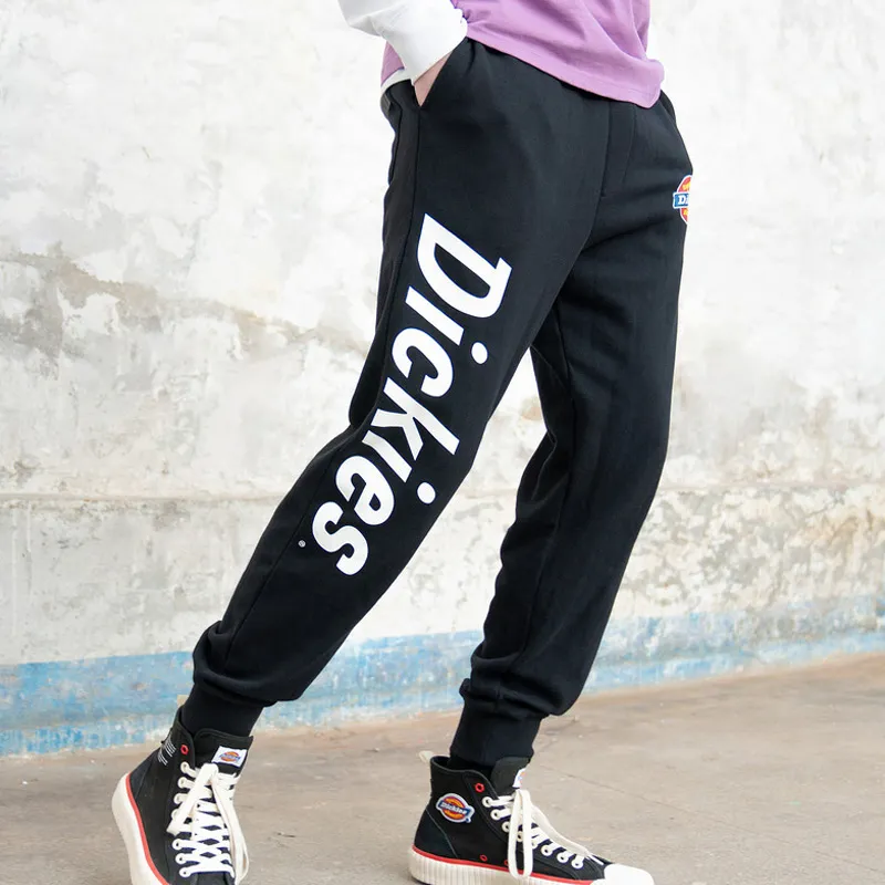 Dickies Knitted Sports Pants Unisex Black-2