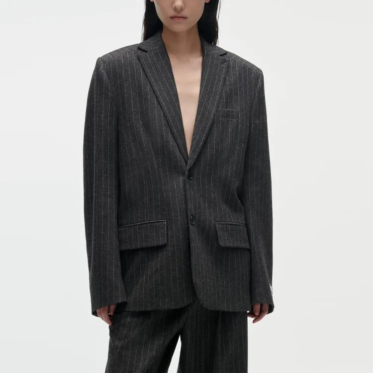 Zara X ADER ERROR ADER ERROR X Zara Business Suits Unisex Gray-4