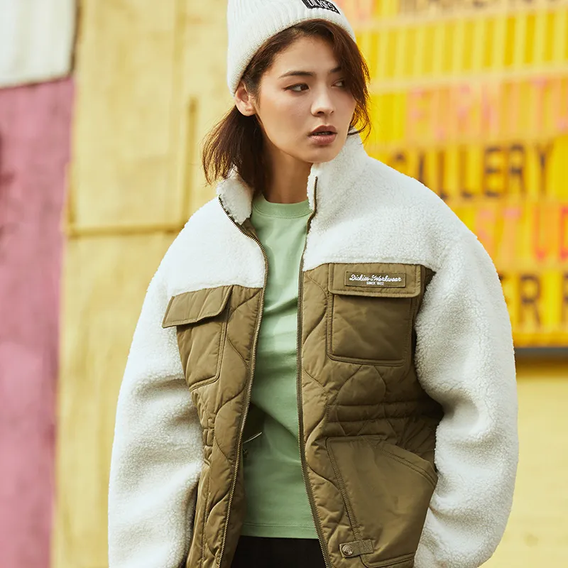 Dickies Puffer Jacket Unisex Army Green-1