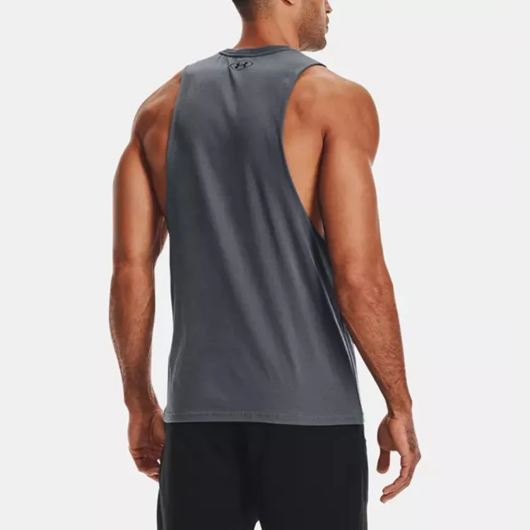 Under Armour Tank Tops Men Dark Gray-4