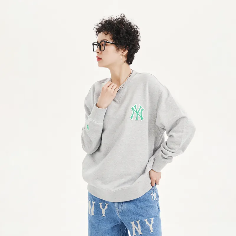 MLB Sweatshirts Unisex Gray-5