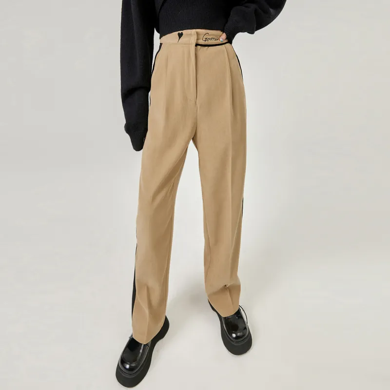 LA CRAWFISH Casual Pants Women's Camel-2