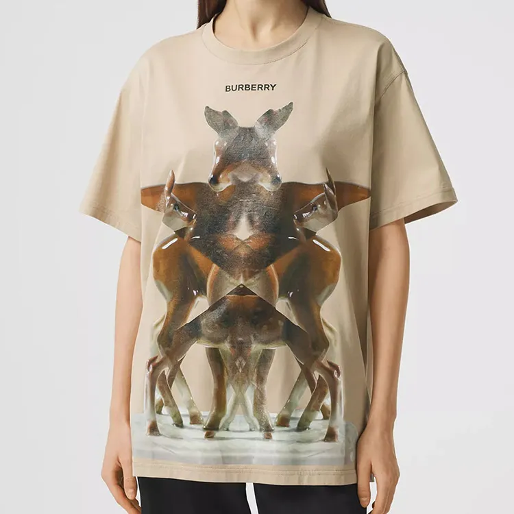 Burberry T Shirts Women's Tawny-3