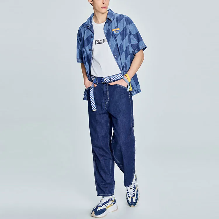 Lee Xline Shirts Men Blue-1