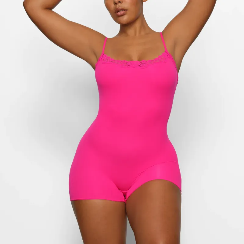 Skims Bodysuits Women's Neon Rose-1