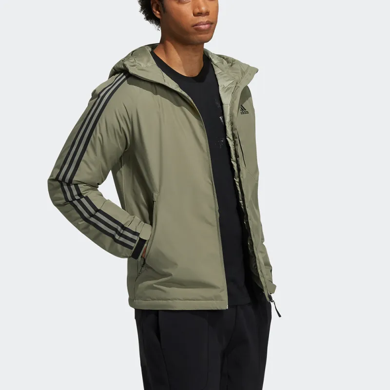 Adidas Down Jackets Men Army Green-3