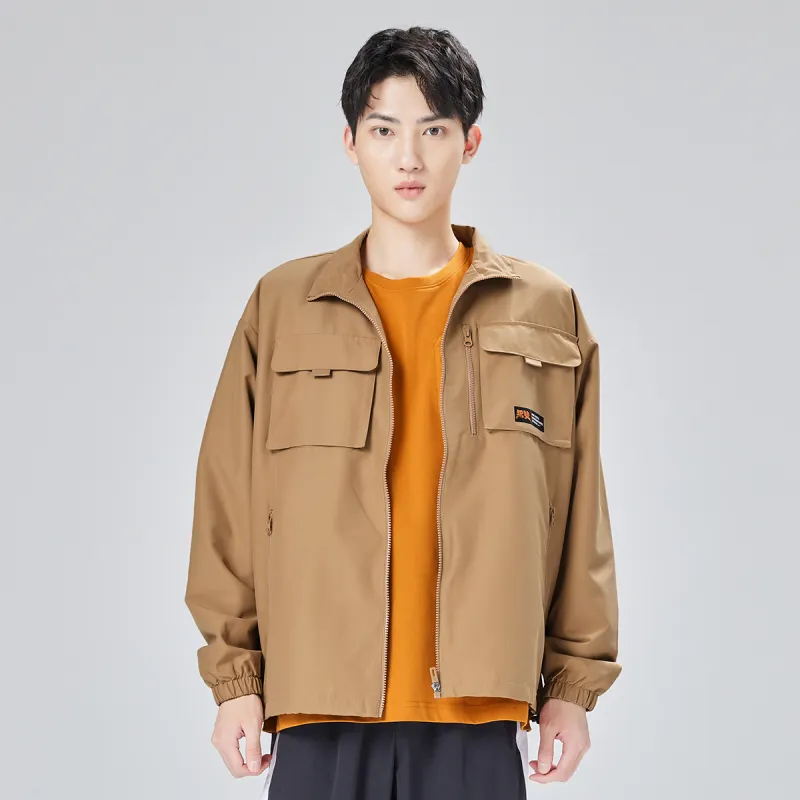 Erke Trench Coats Men Premium Khaki-3