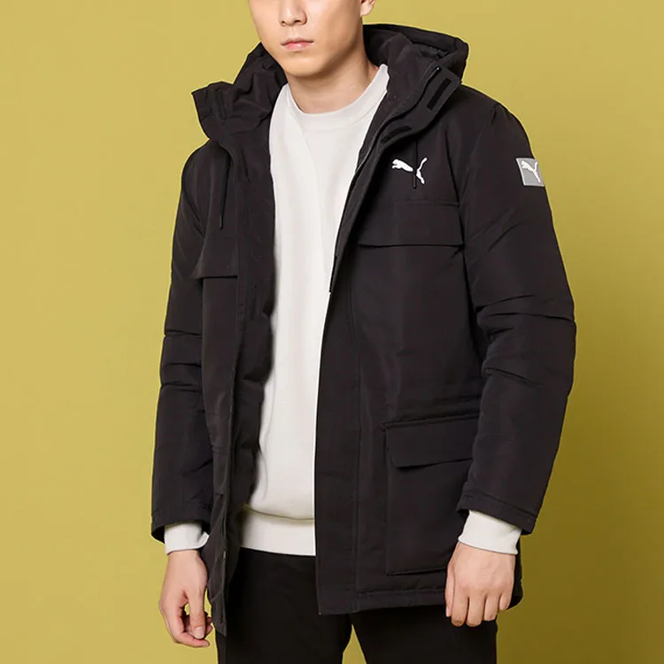 PUMA Puffer Jackets Unisex Black-2