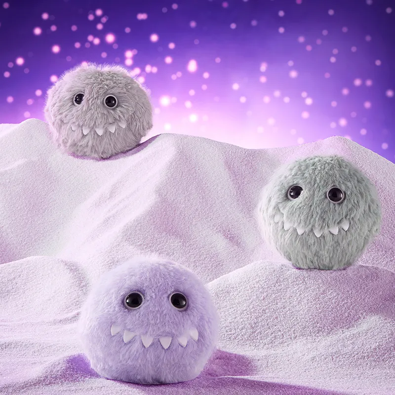 POP MART INSTINCTOY FLUFFY Plush Pendant Blind Box Products Single Blind Box/whole Box 9 Pcs-3