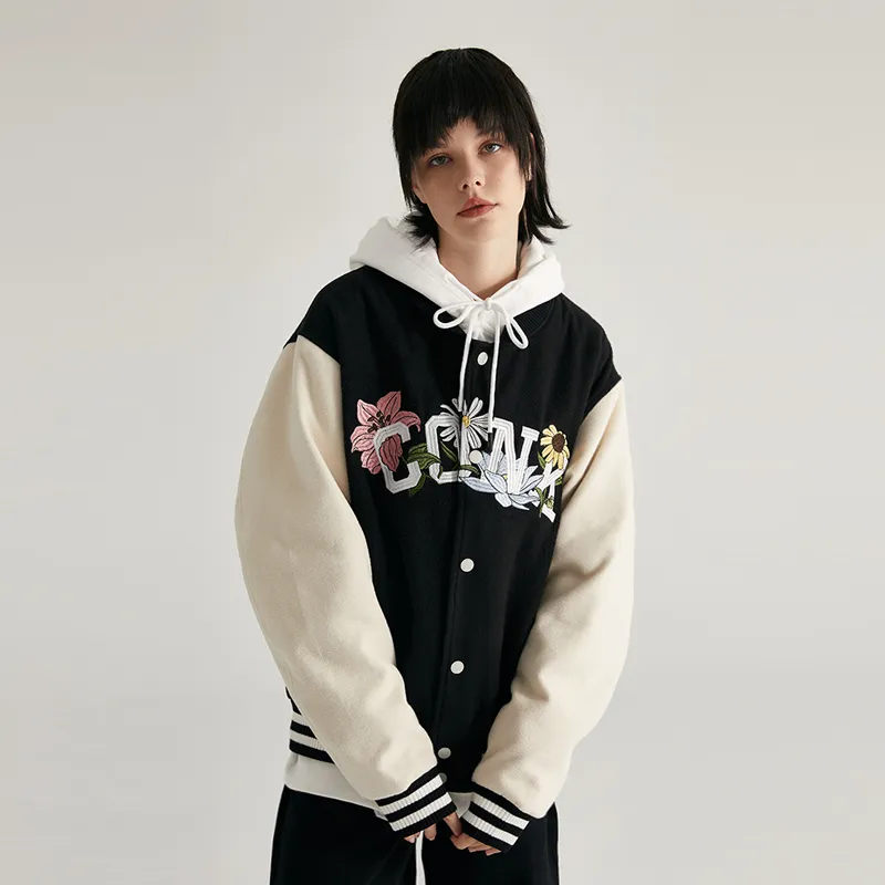 CONKLAB Baseball Jacket Spring Autumn And Winter Unisex-4