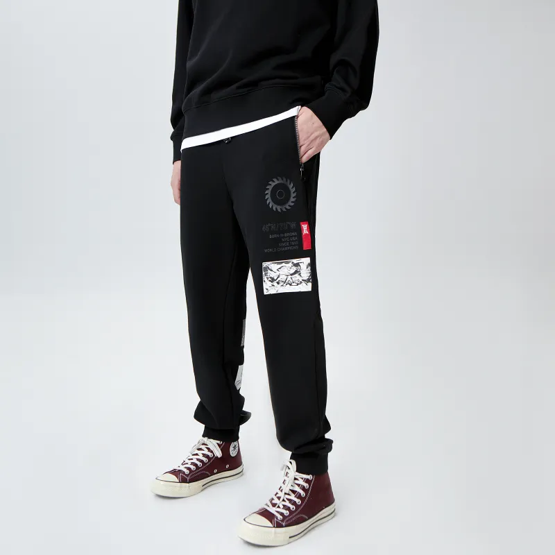 Everlast Jogger Sports Pants Unisex Black-4