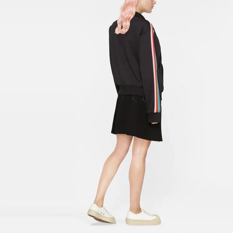 DSQUARED 2 Side stripe Zip up Sweatshirt-3