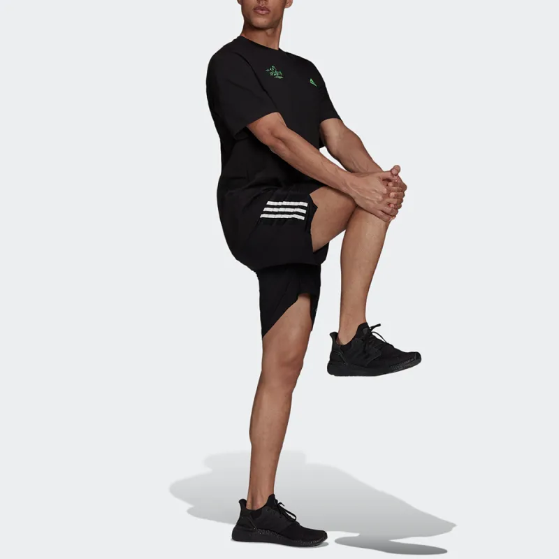 Adidas T Shirts Men Black-4