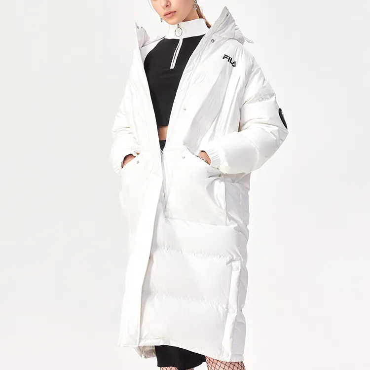 FILA FUSION Down Jacket Winter Women's Standard White-2