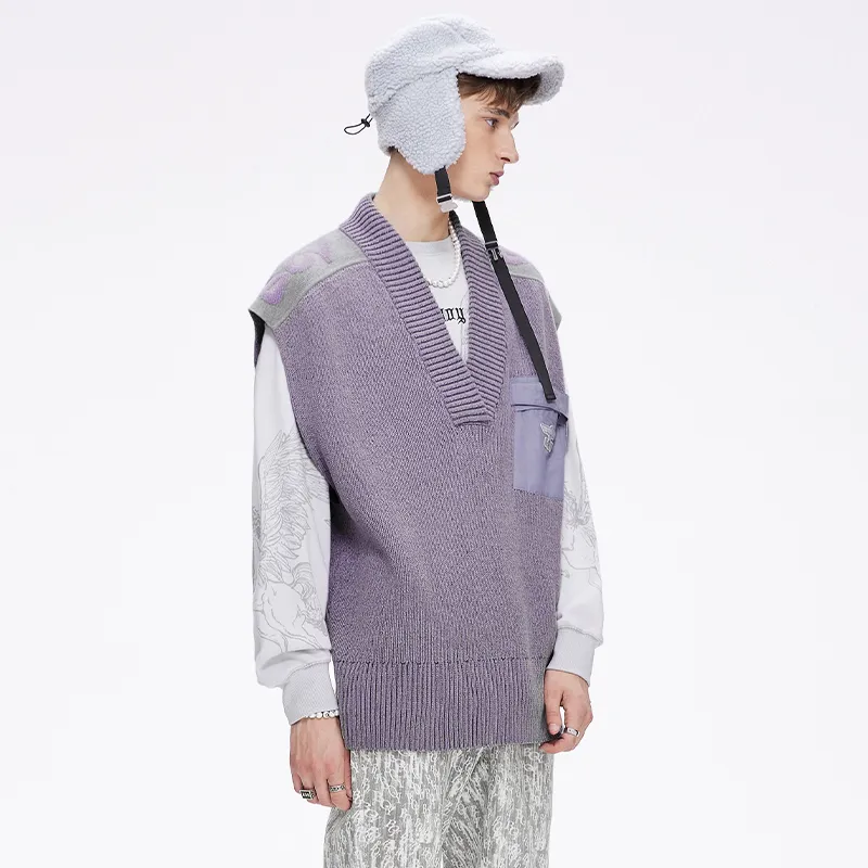 Boy London Vests Unisex Purple-5