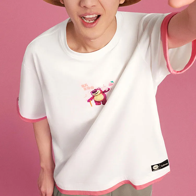 Adidas Neo x CAOMEIXIONG,LIANMINGKUAN SS23 T Shirt Unisex White-2