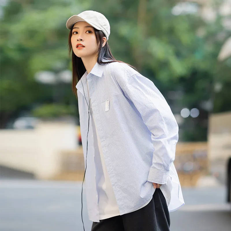 PSO Brand Shirt Fall Unisex Sky Blue-7