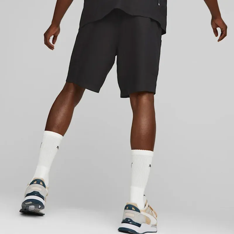 PUMA SS23 Downtown Casual Shorts Men Black-4