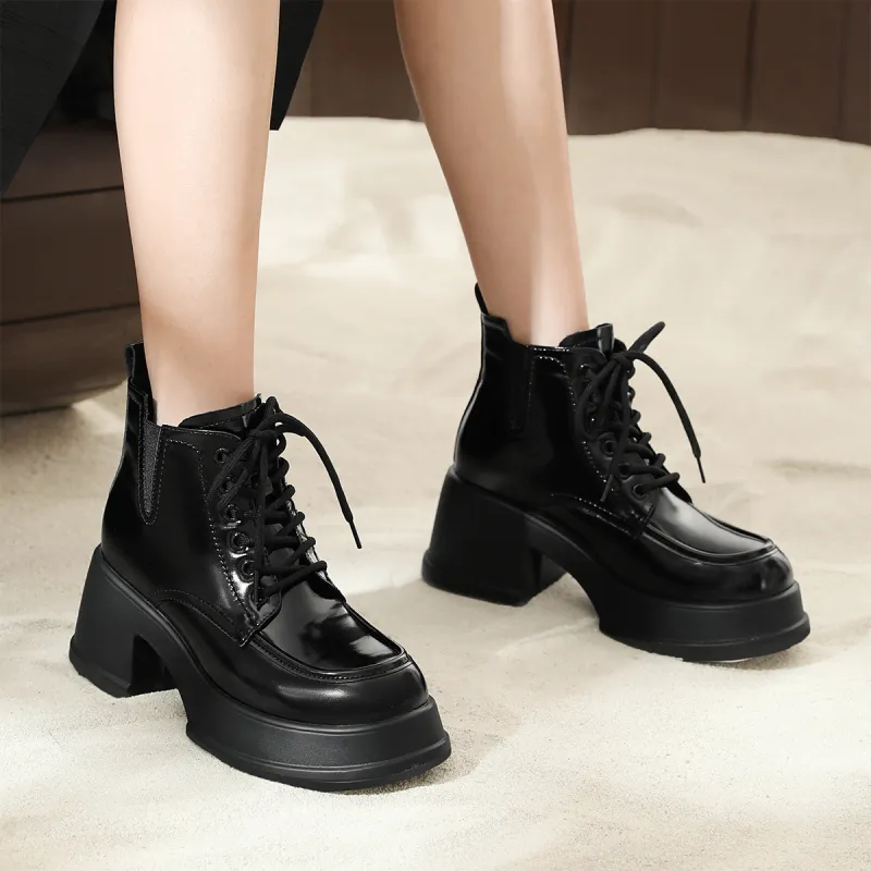 CAMEIDO Martin Boots Women's Black-3
