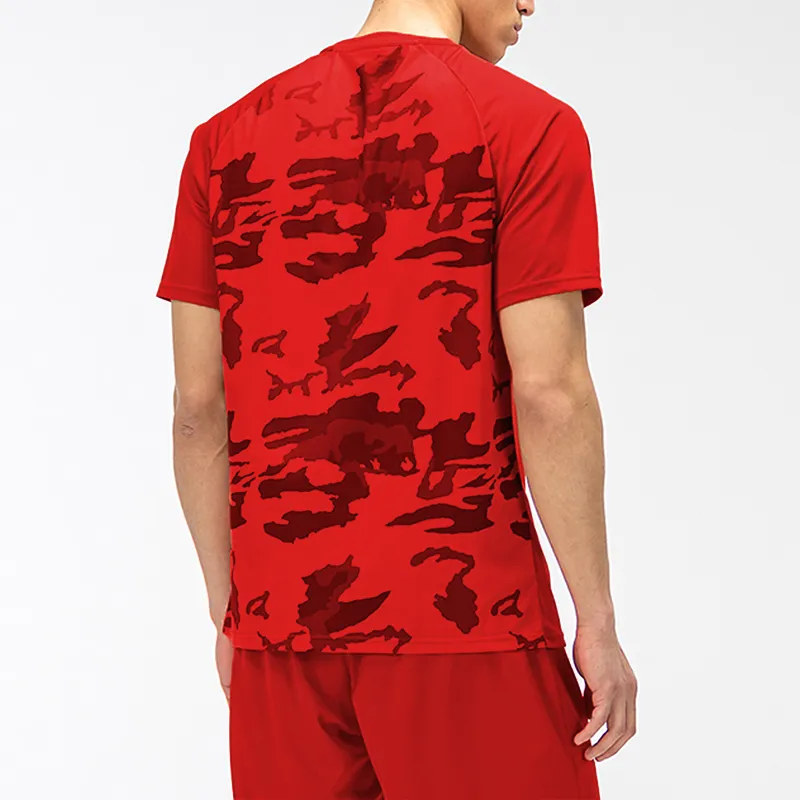 Under Armour T Shirt Unisex Red-4